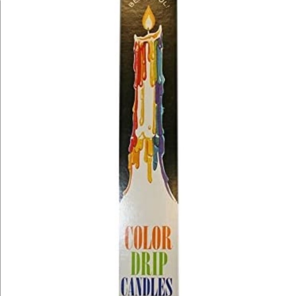 Other - Color Drip Candles 🕯🌈